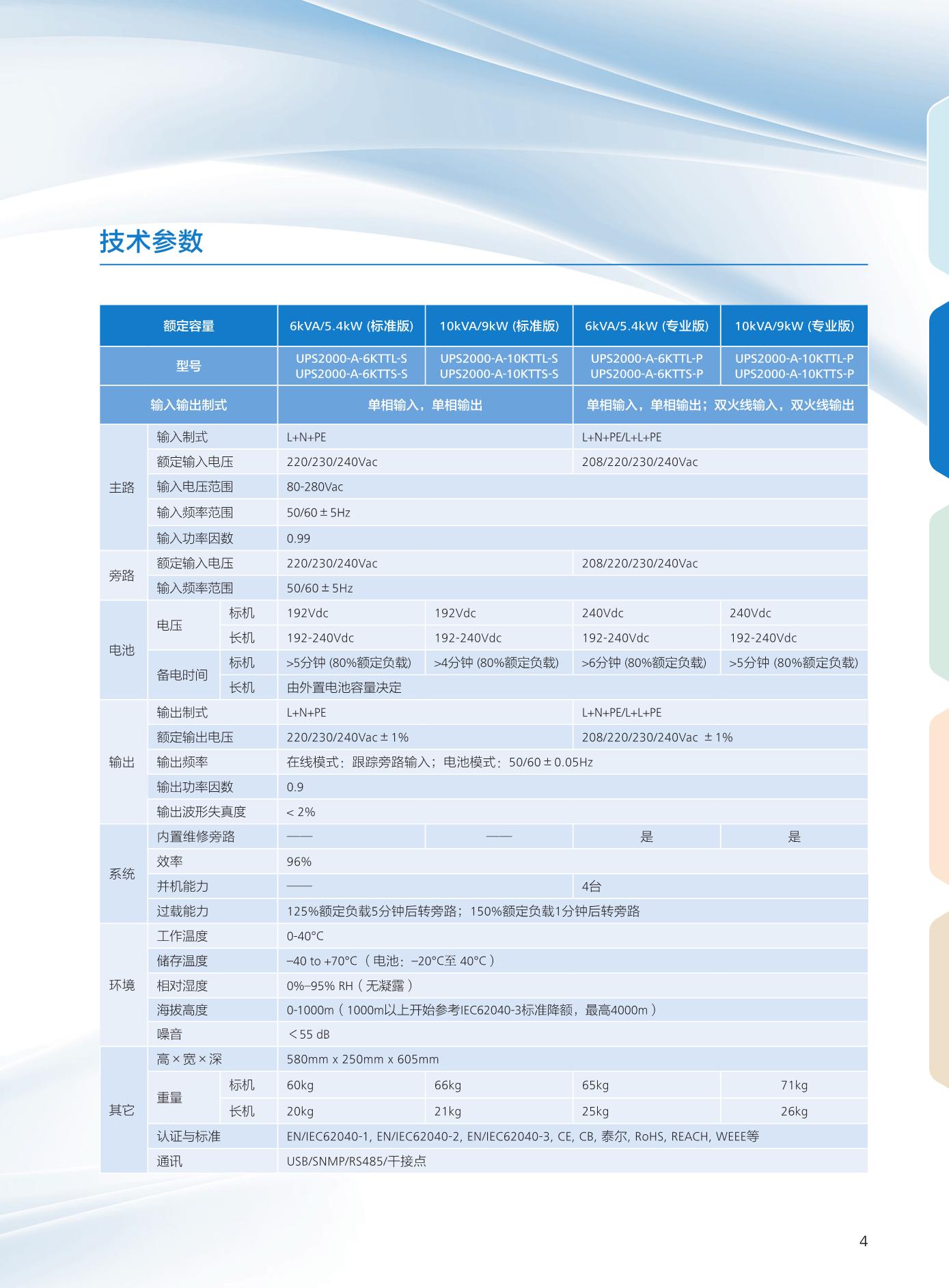 華為6KVA電源 華為6KVA電源
